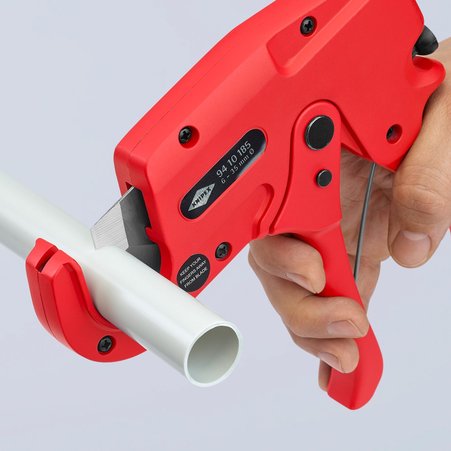 KNIPEX pijpsnijder 9410185 (rood)