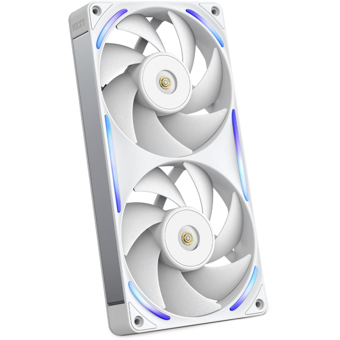 NZXT f240x rgb case fans (wit, 2 stuks, 240 x 120 x 30 mm, pwm)