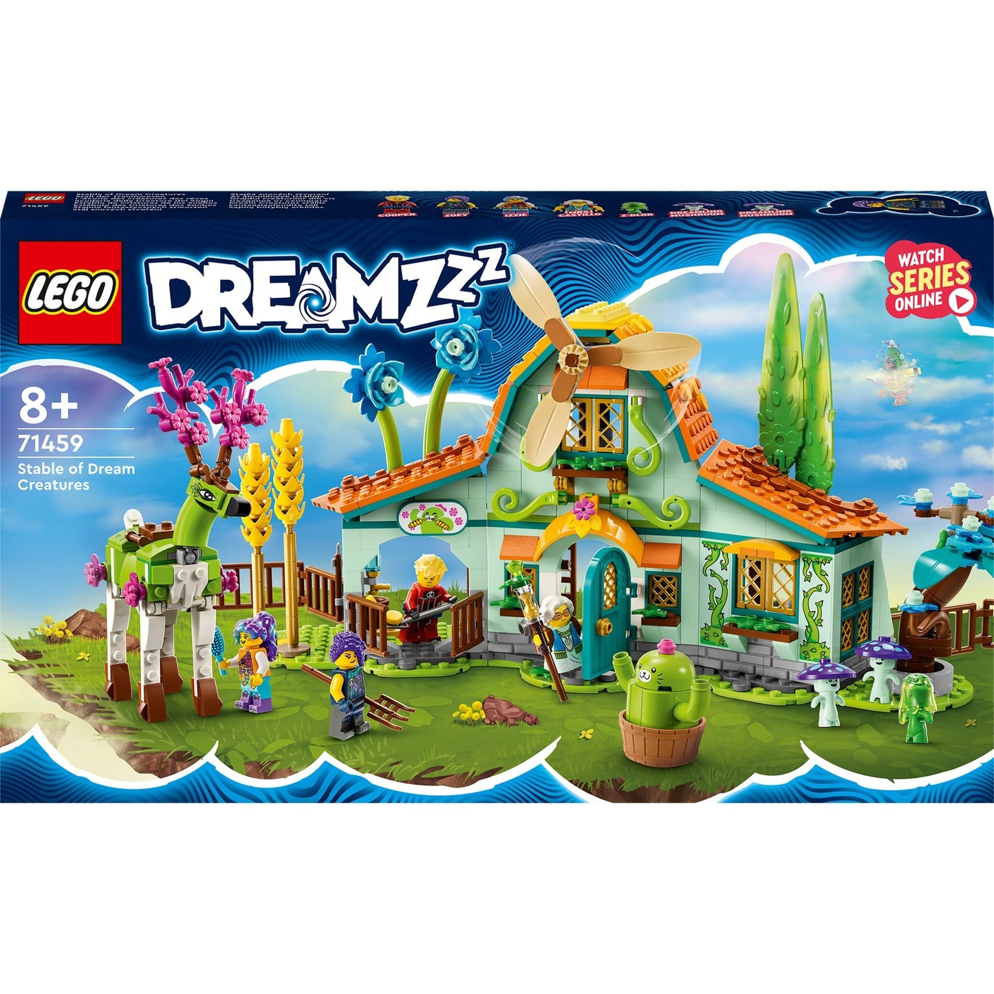LEGO dreamzzz - stal met droomwezen constructiespeelgoed (71459)