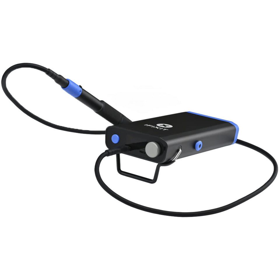 IFixit fixhub power series portable soldeer station soldeerbout (zwart blauw, 100 watt, usb-c, powerstation)