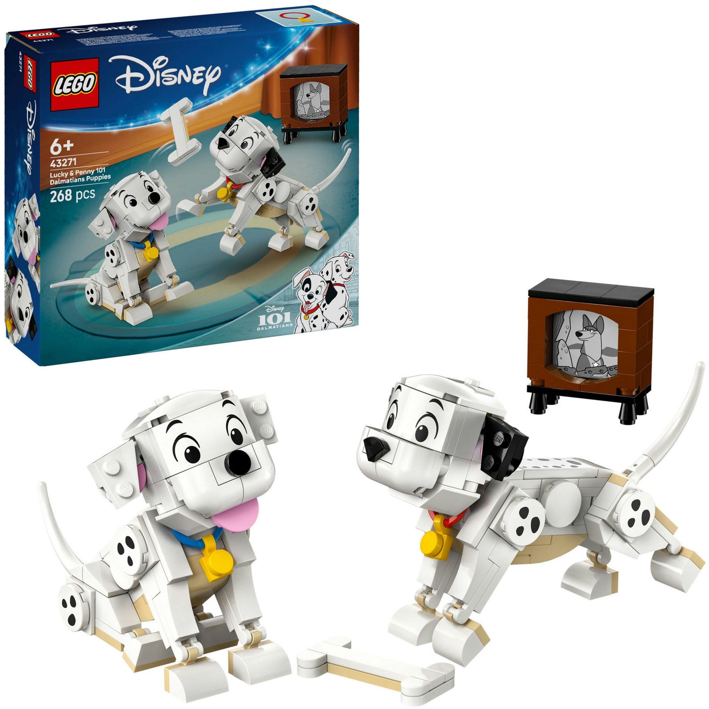 LEGO disney 43271 lucky en penny uit 101 dalmatiers