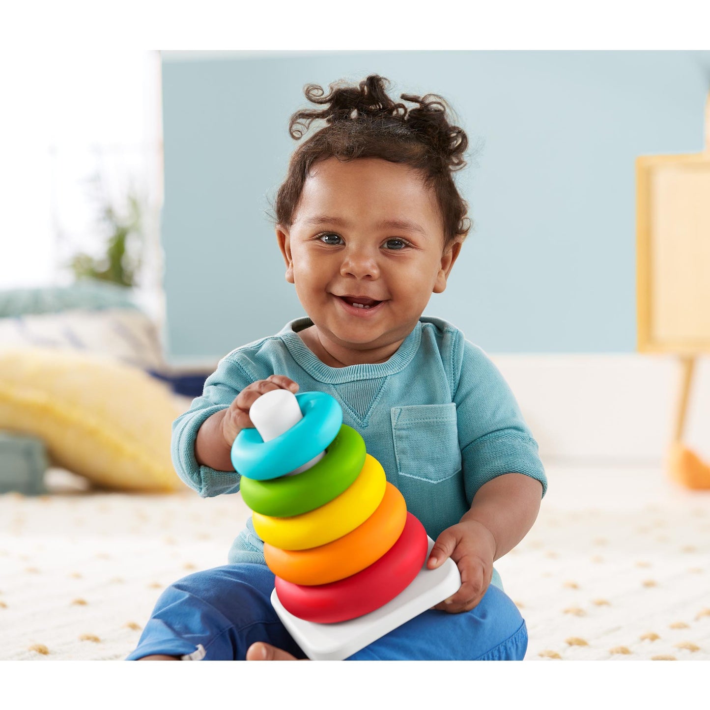 Mattel kleurenringpiramide (eco-friendly) motorisch speelgoed
