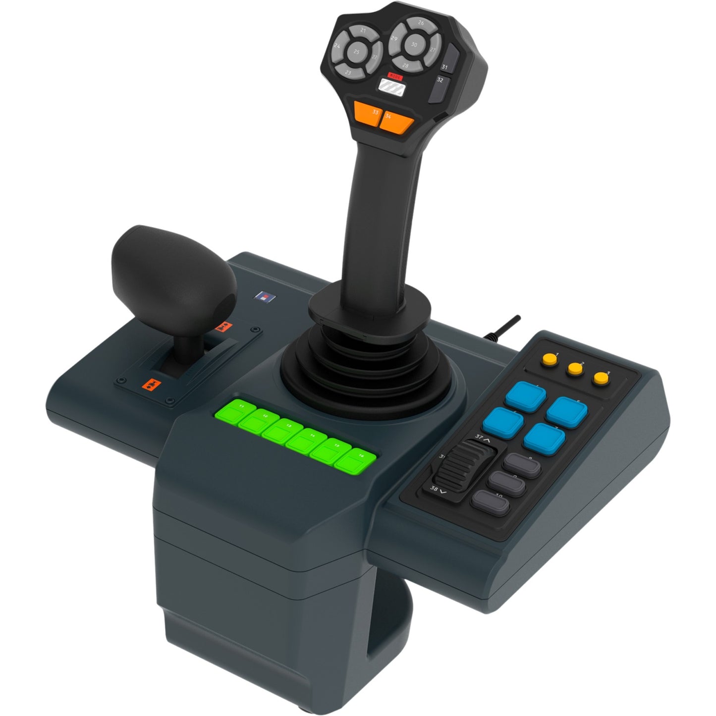 HORI farming vehicle control system simulatorset (zwart)