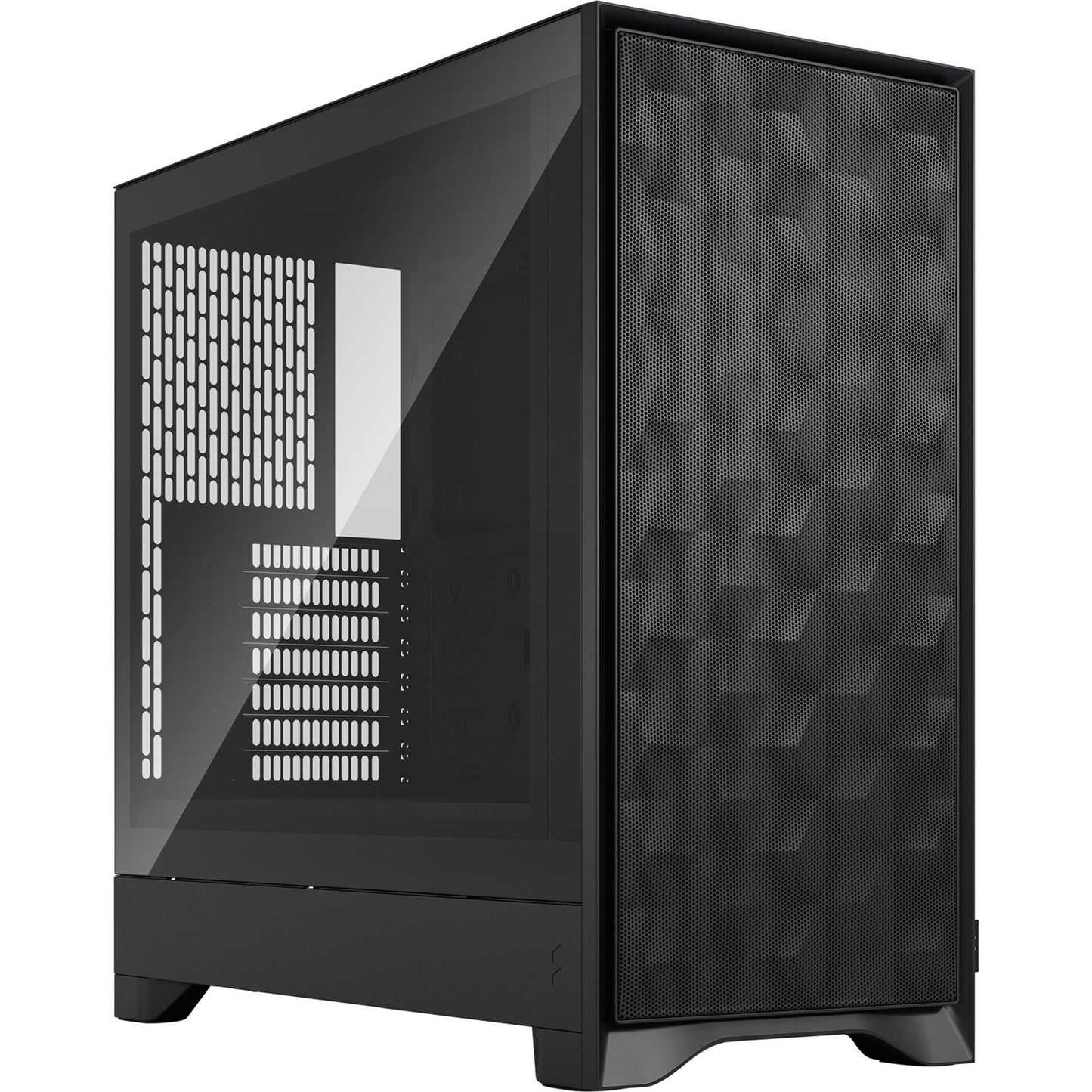 Fractal Design pop 2 air midi tower behuizing (zwart | 1x usb-a | 1x usb-c | tempered glass)