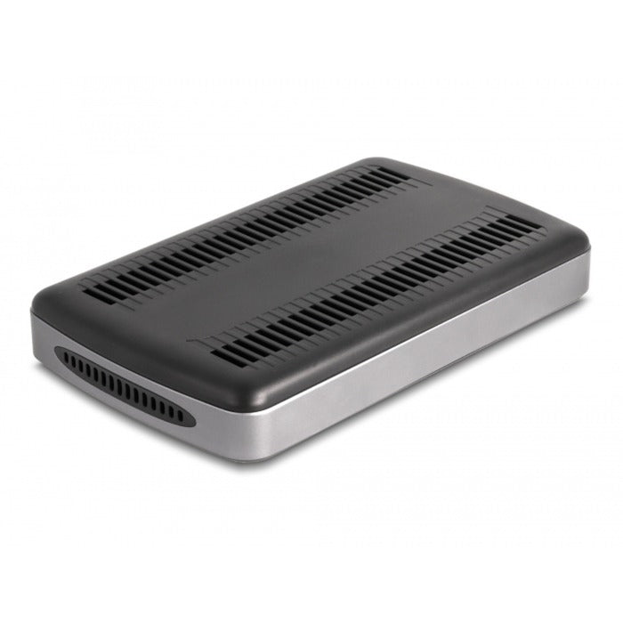 DeLOCK usb charging station met 3 x usb type-c pd + 3 x usb type-a (112 w) (grijs zwart)
