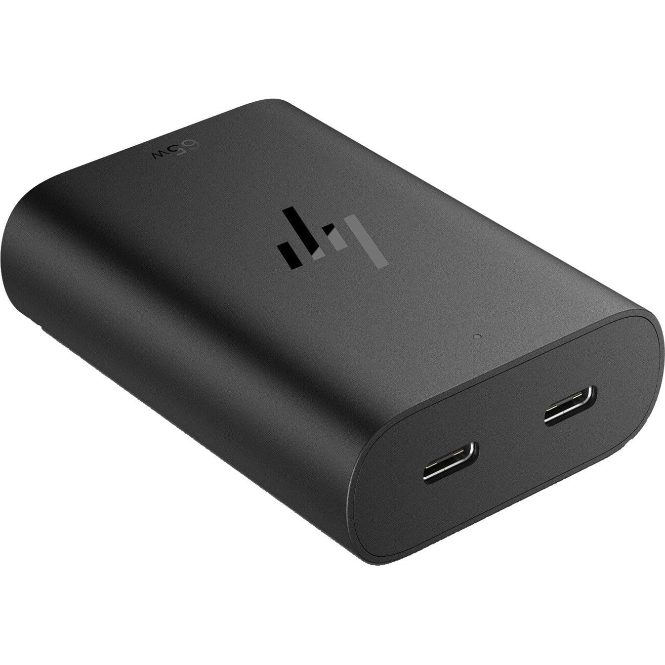 HP 65w gan usb-c laptop oplader (zwart)
