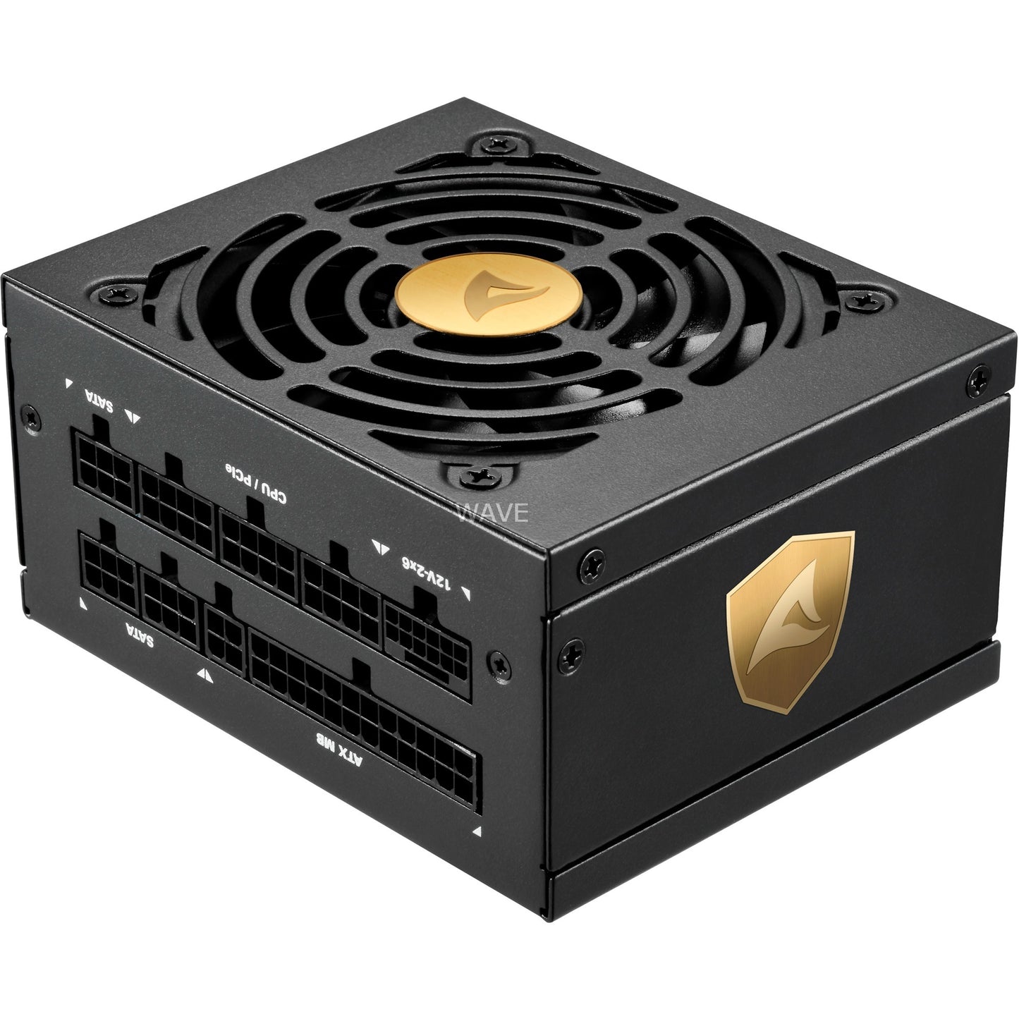 Sharkoon rebel p20 sfx modulaire 1000 watt voeding (zwart, 1x 12v-2x6, 2x pcie)