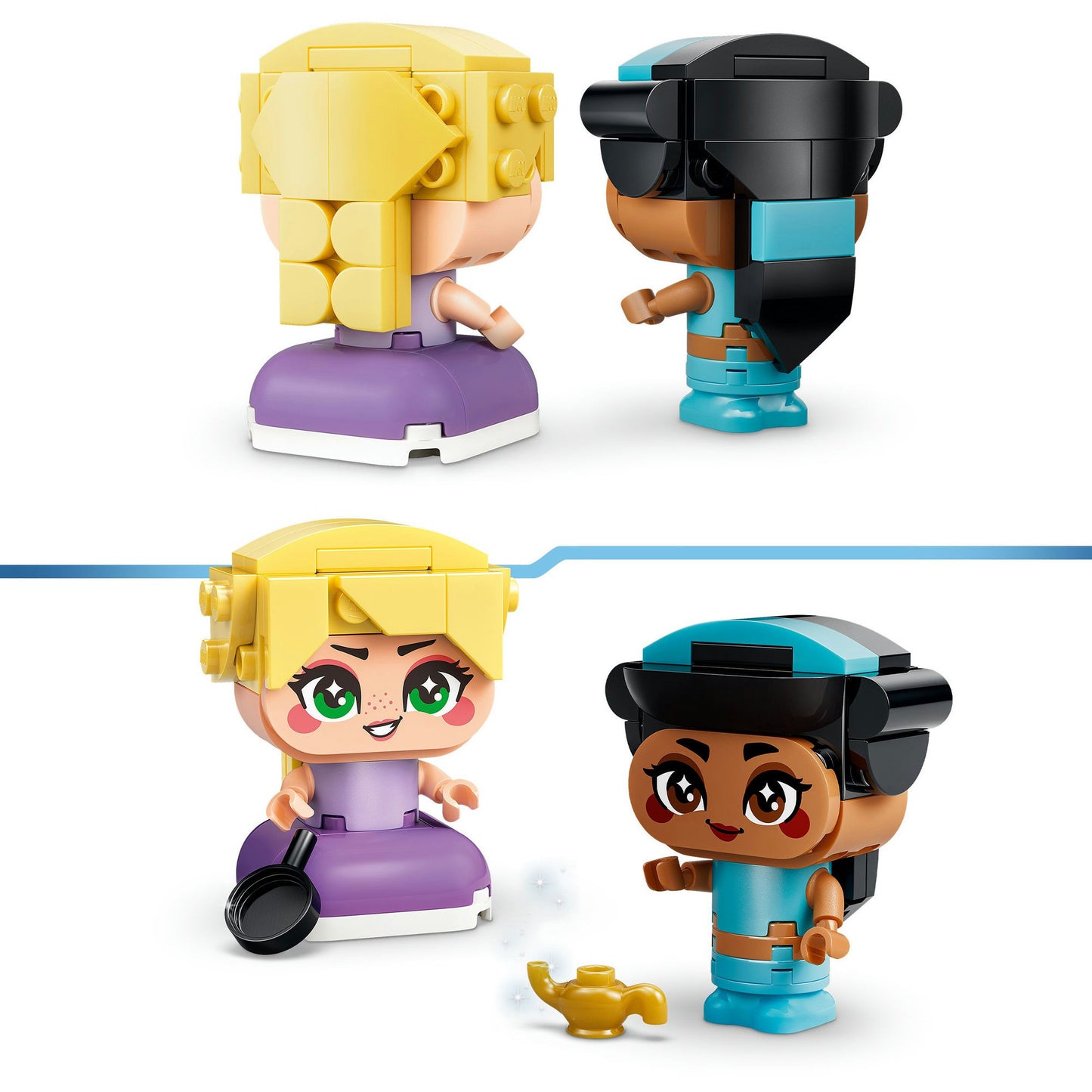LEGO disney princess 43303 mini jasmine en rapunzel