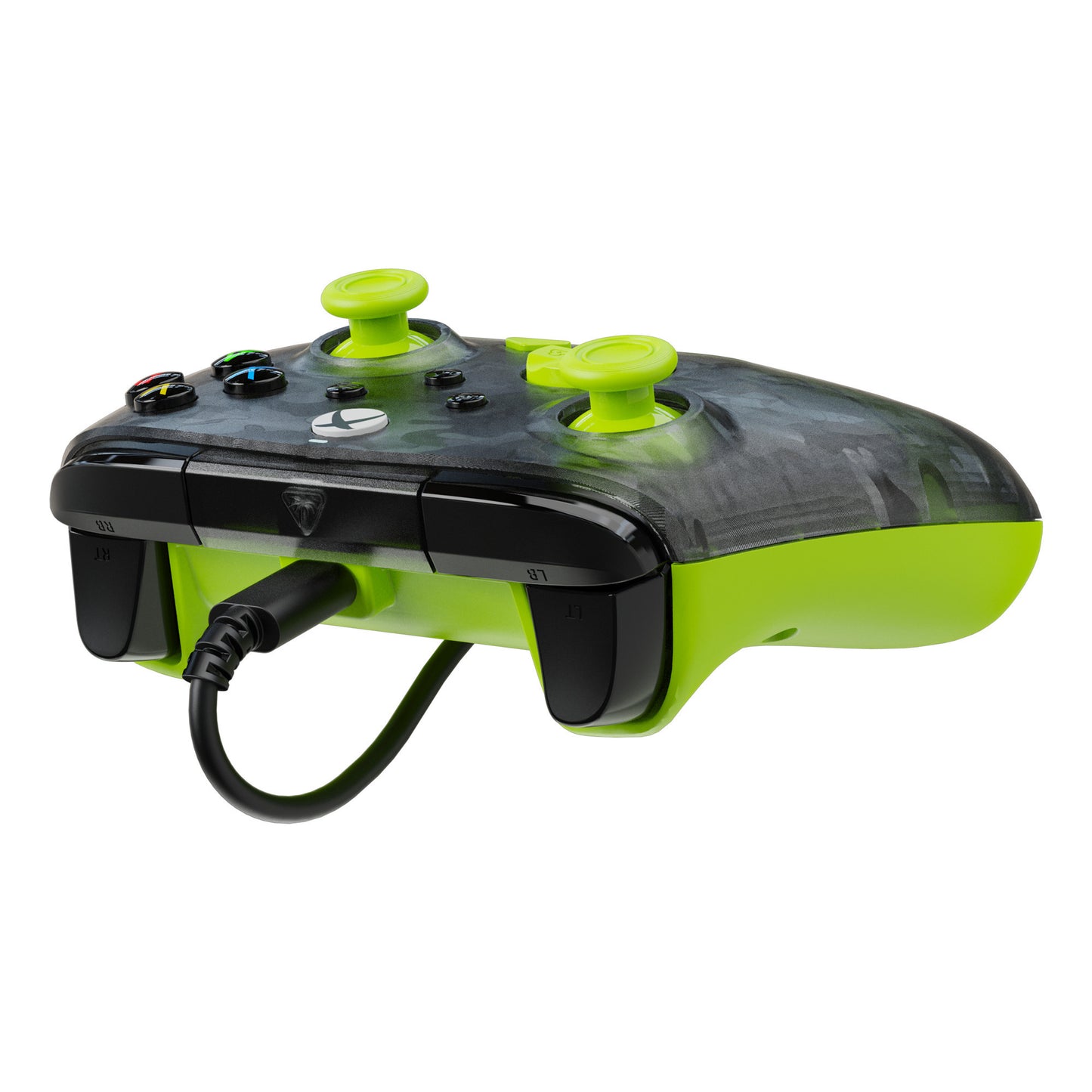 Turtle Beach rematch core bedrade controller (zwart geel, xbox serie x|s, xbox one, pc)