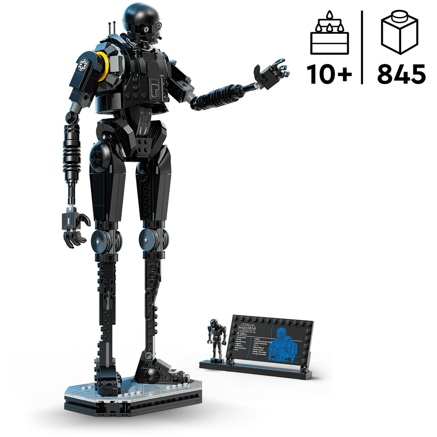 LEGO star wars 75434 k-2so security driod robot
