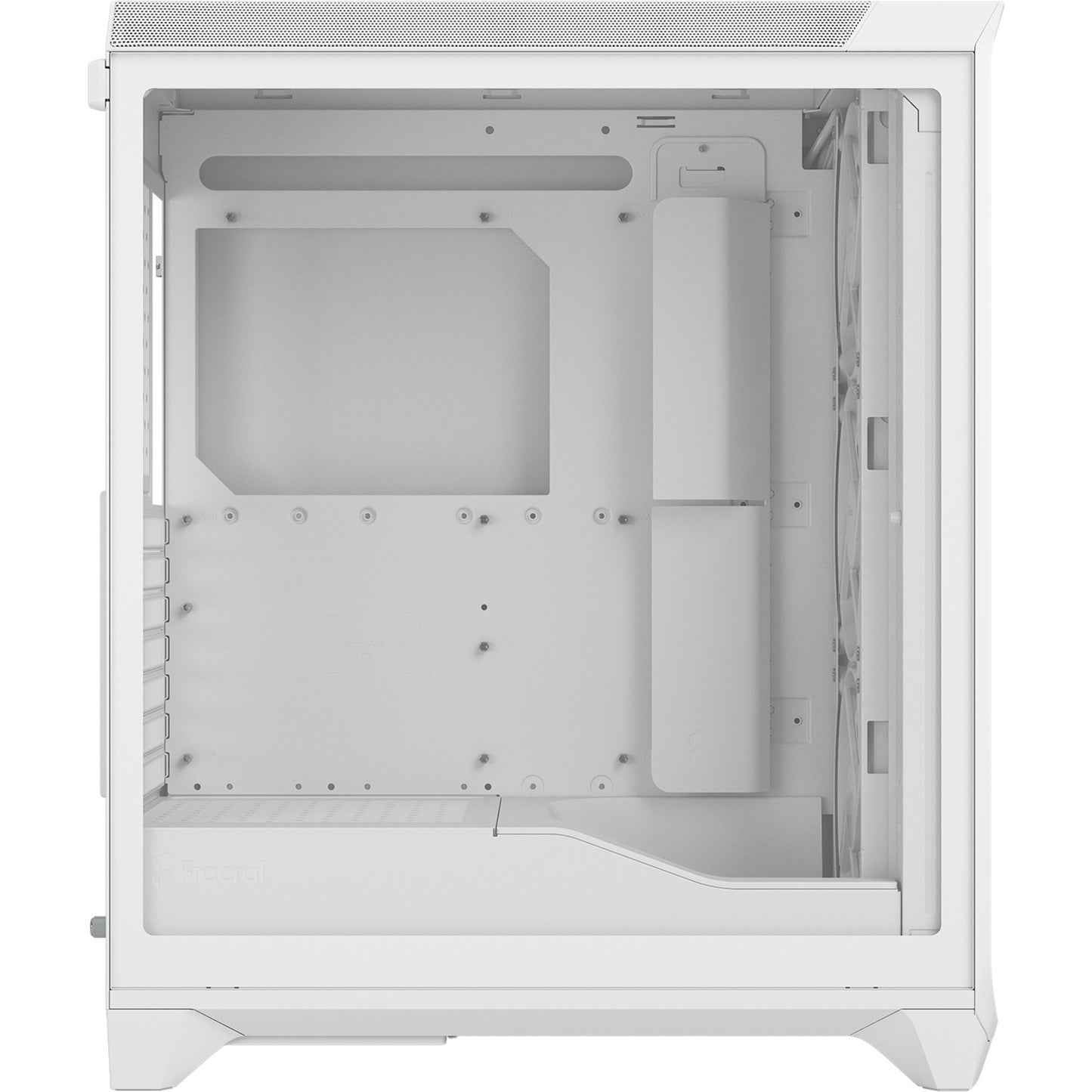 Fractal Design meshify 3 midi tower behuizing (wit | 2x usb-a | 1x usb-c | tempered glass)