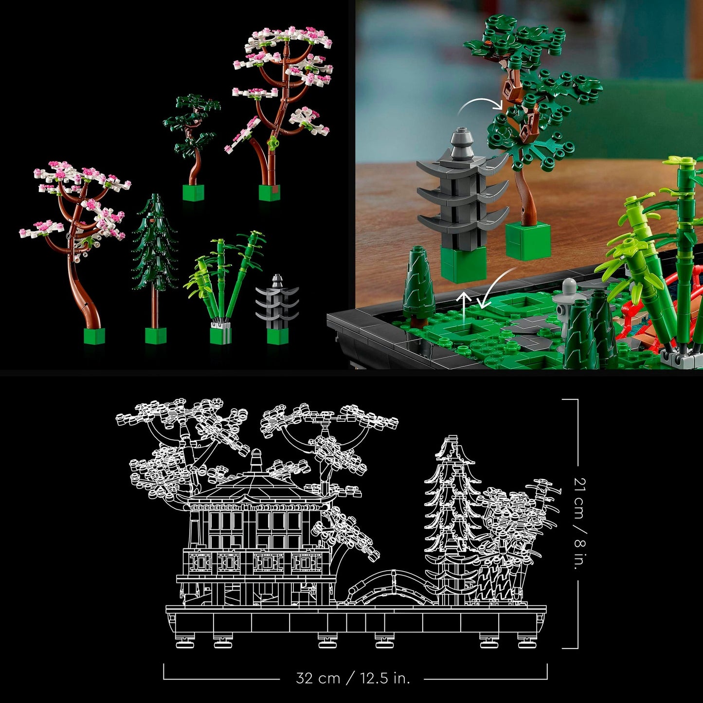LEGO icons - rustgevende tuin constructiespeelgoed (10315)