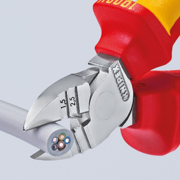 KNIPEX diagonale striptang 1426160 kniptang (rood geel)