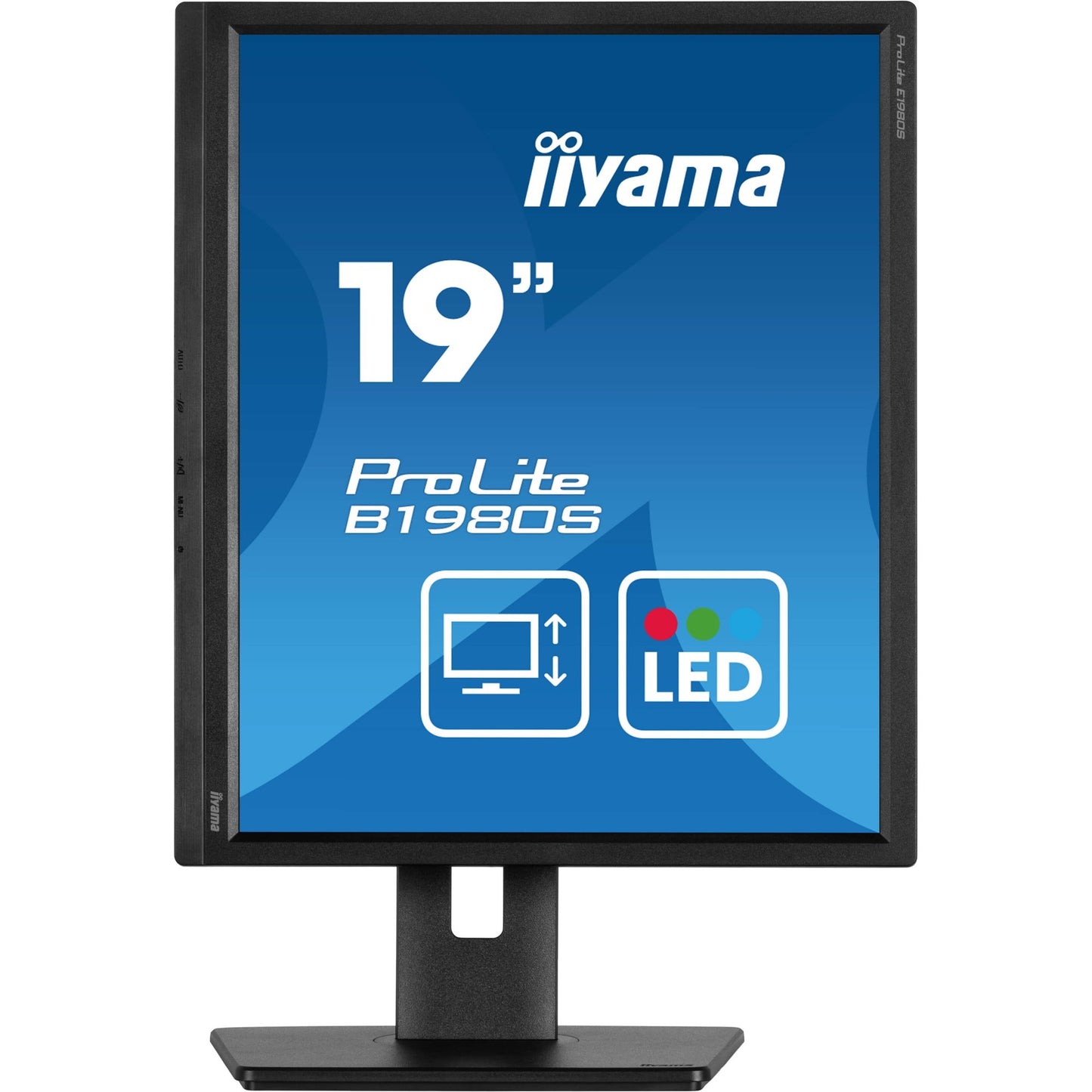 Iiyama prolite b1980s-b1 19 monitor (zwart, hdmi, displayport)