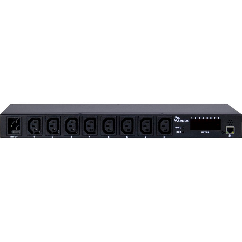 Inter-Tech argus sw-0816 stekkerdoos (zwart)