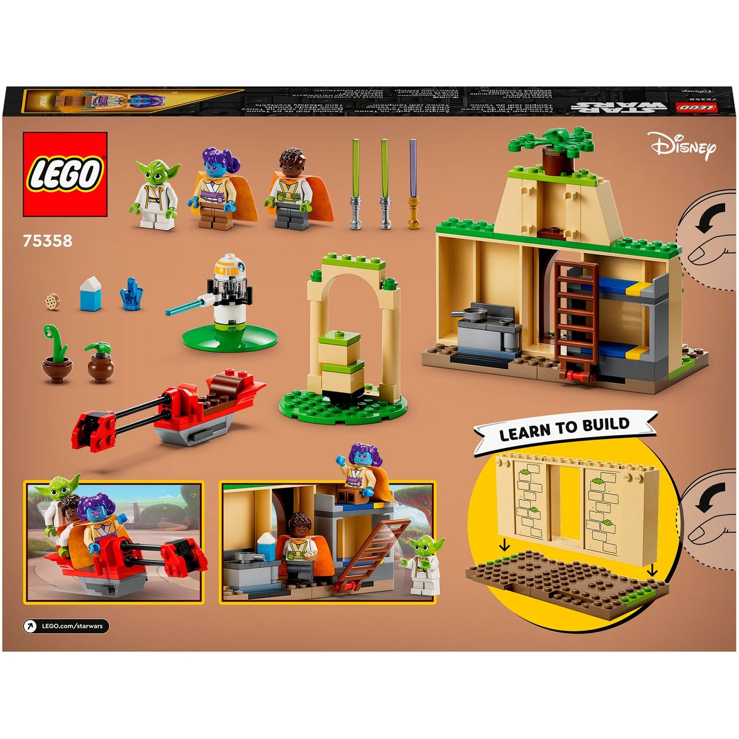 LEGO star wars 75358 tenoo jedi tempel