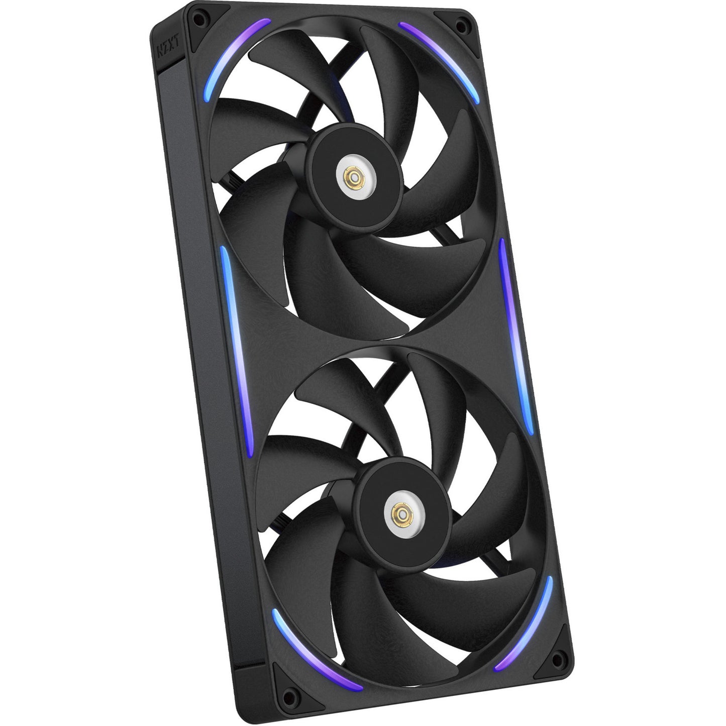 NZXT performance fan f280x rgb case fans (zwart, 2 stuks, 280 x 140 x 30 mm, pwm)