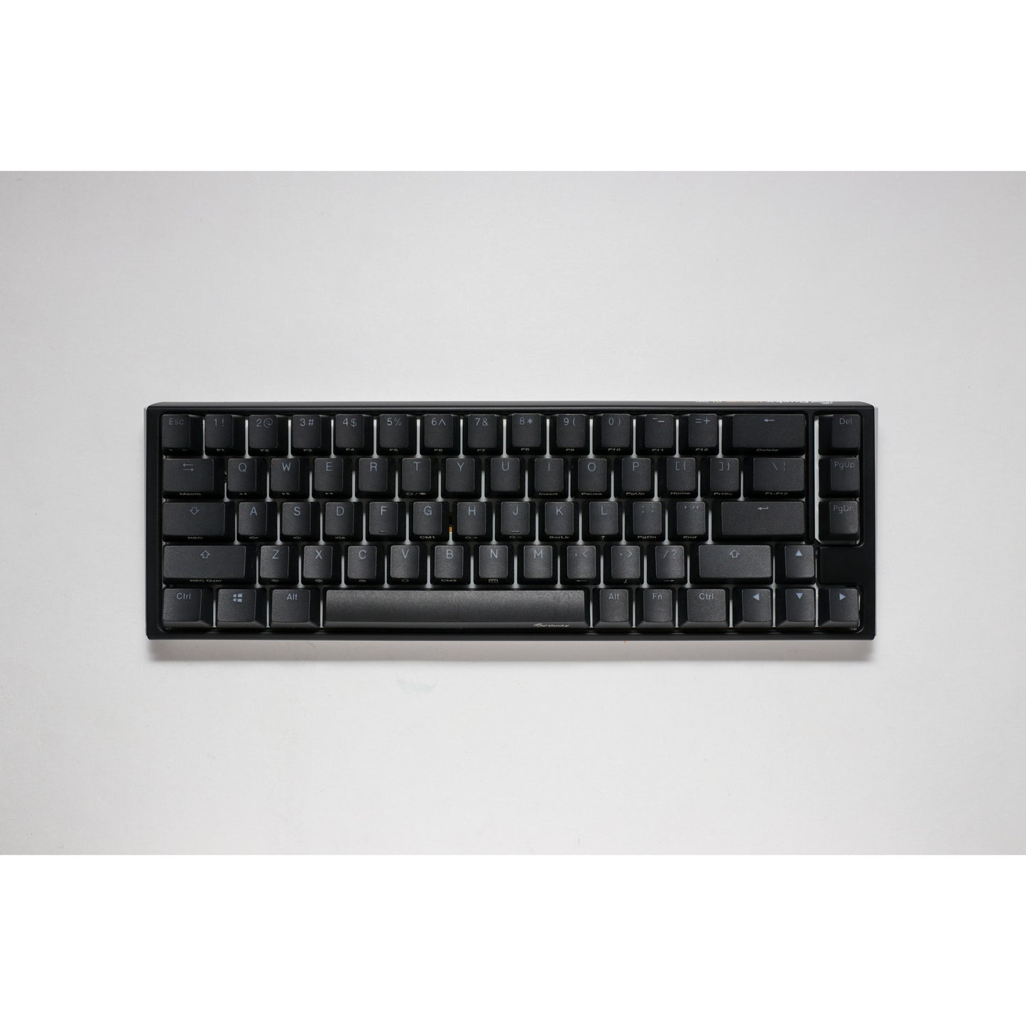 Ducky one 3 classic sf rgb mechanisch toetsenbord (zwart, us lay-out (qwerty), cherry mx brown, 65%, rgb leds, double-shot pbt, hot-swappable, quack mechanics)