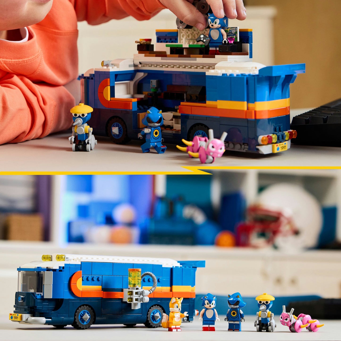LEGO sonic the hedgehog - team sonic commandotruck constructiespeelgoed (77006)