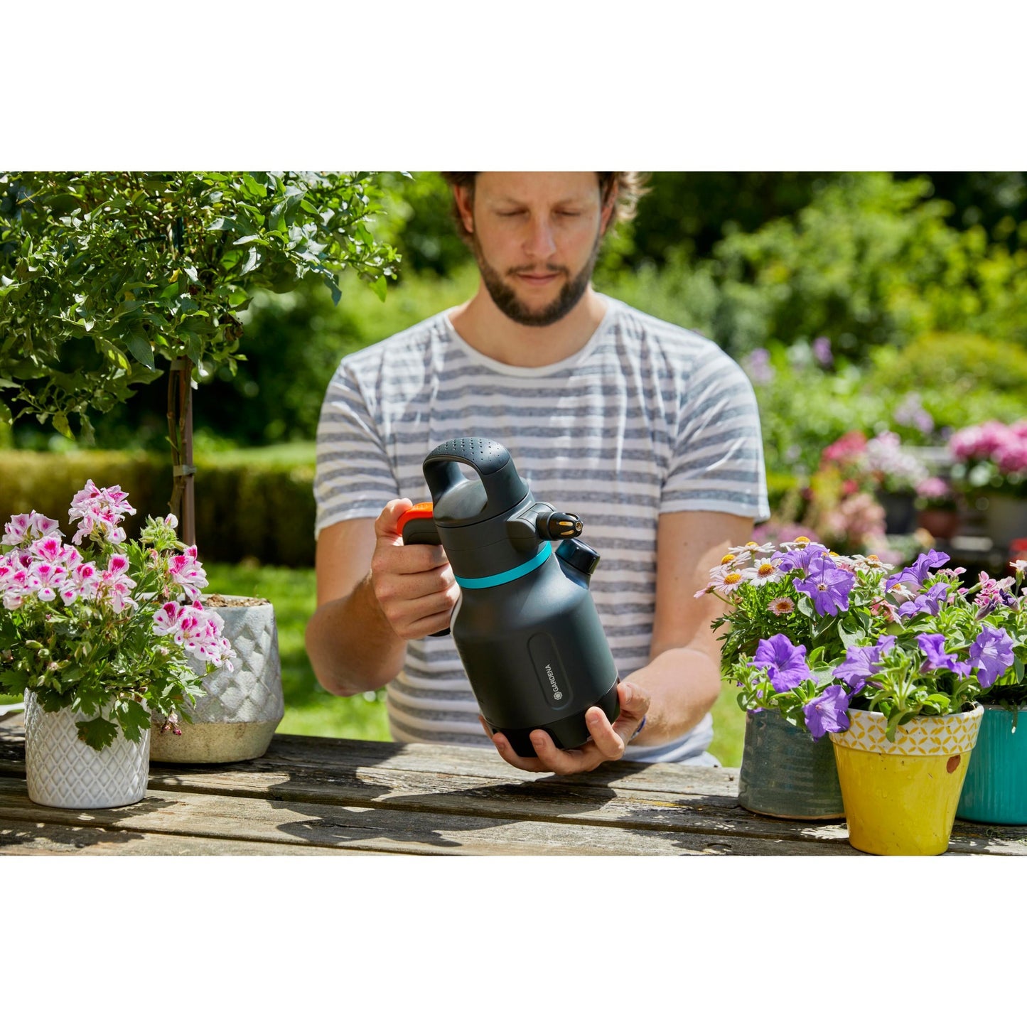 GARDENA drukspuit 1,25 l (grijs, 11120-20)
