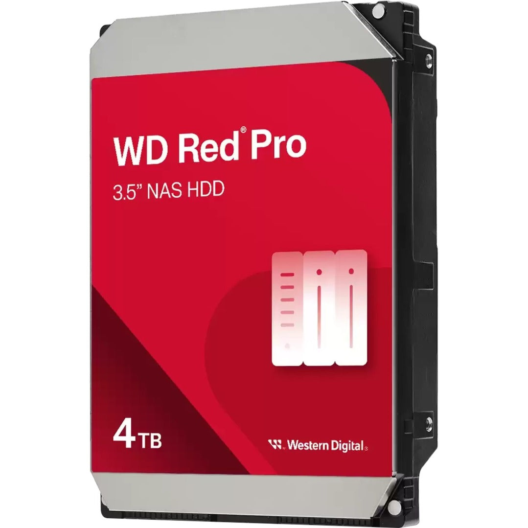 WD red pro 4 tb harde schijf (4005ffbx, sata 600, 24 7, af)