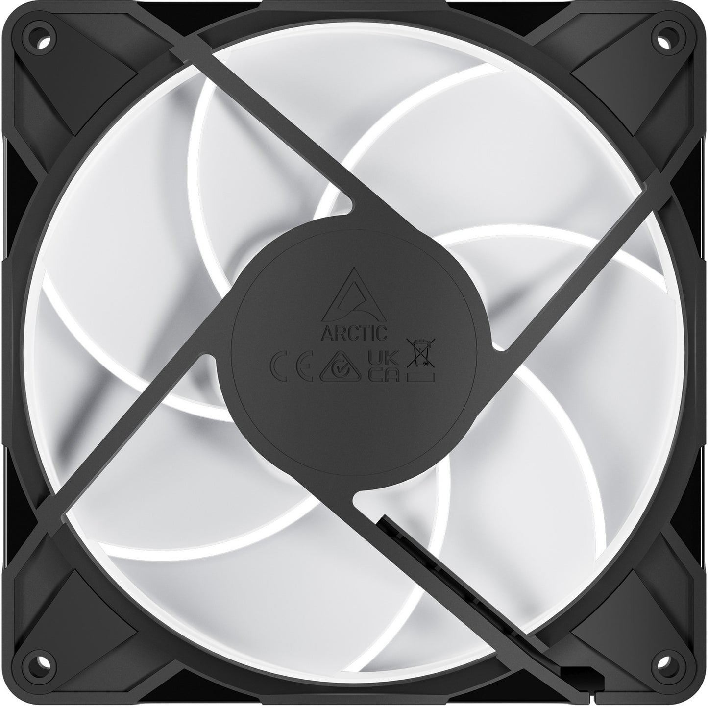 ARCTIC p14 pro a-rgb case fan (zwart, 140 x 140 x 27 mm, pwm)