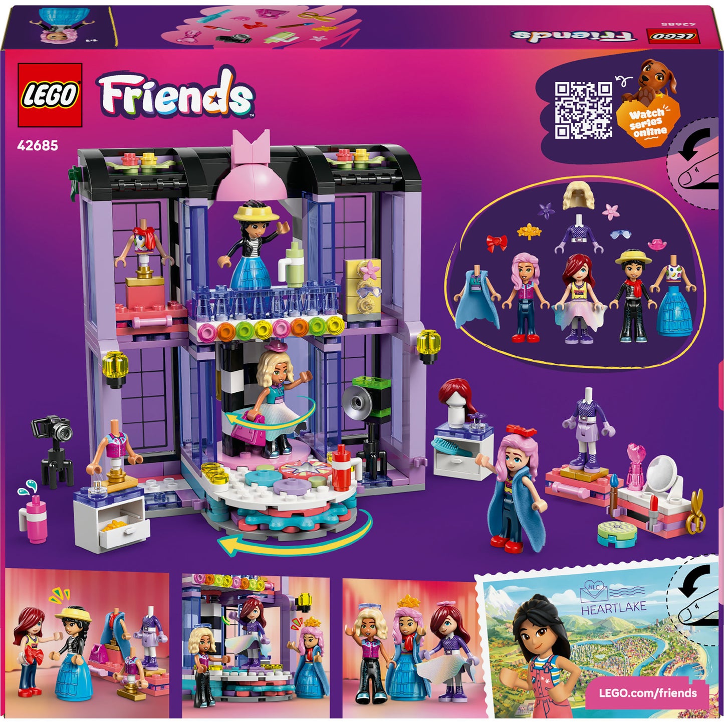 LEGO friends - heartlake city modeshow constructiespeelgoed (42685)