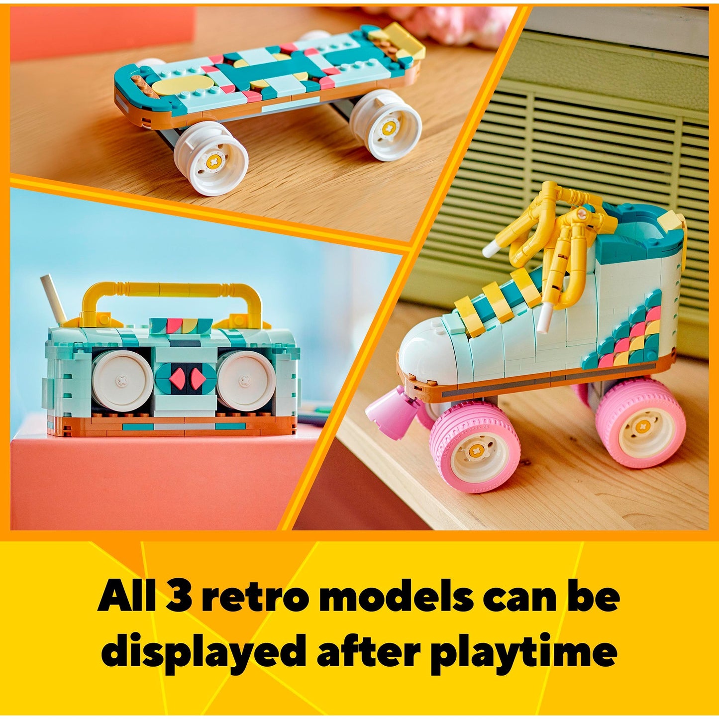 LEGO creator 3in1 retro rolschaats - 31148