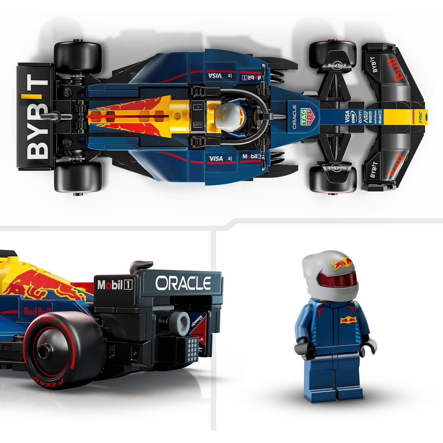LEGO speed champions 77243 oracle red bull racing rb20 f1 racewagen