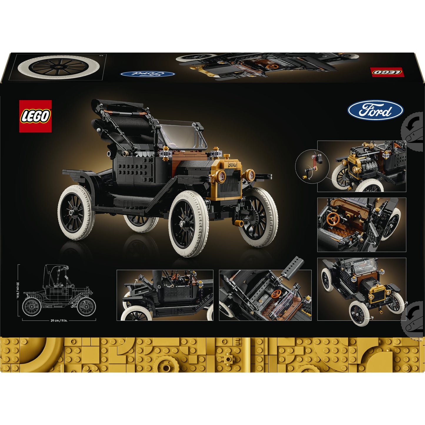 LEGO icons - ford model t constructiespeelgoed (11376, retail)