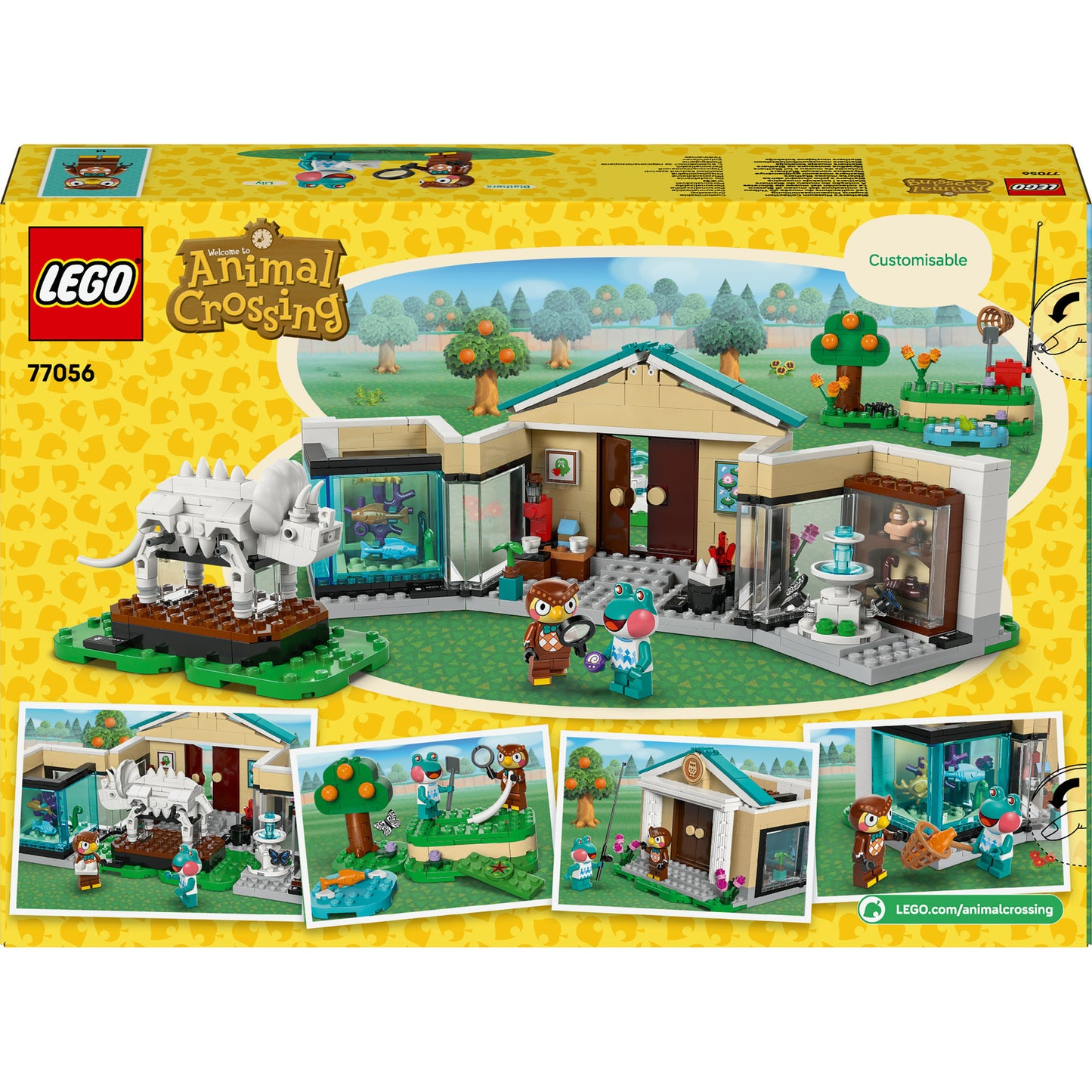 LEGO animal crossing 77056 blathers museumcollectie