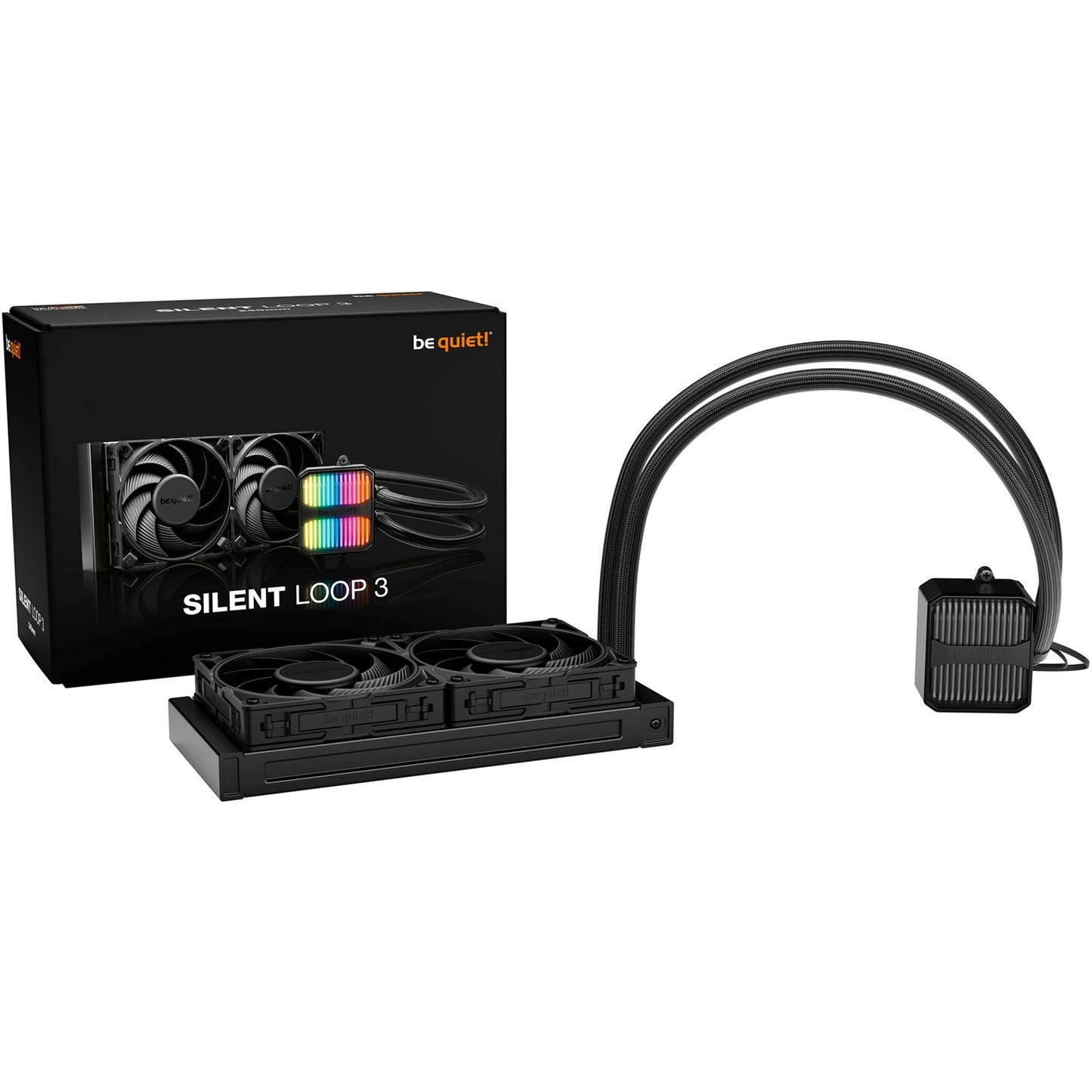 Be Quiet! silent loop 3 240 waterkoeling (zwart, 4-pin pwm)