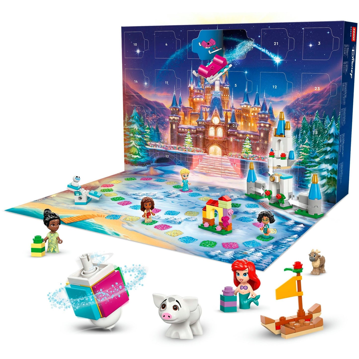 LEGO disney princess 43253 adventkalender 2024