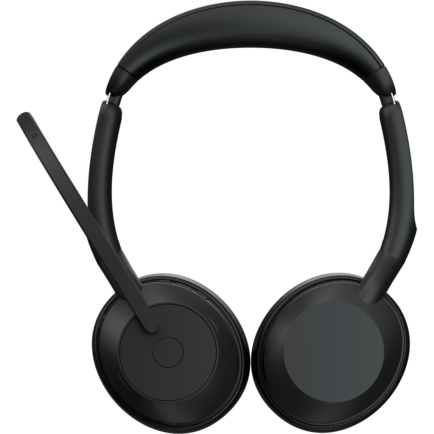 Jabra evolve2 55, incl. oplaadstandaard on-ear headset (zwart, stereo, uc, usb-c, link380c)