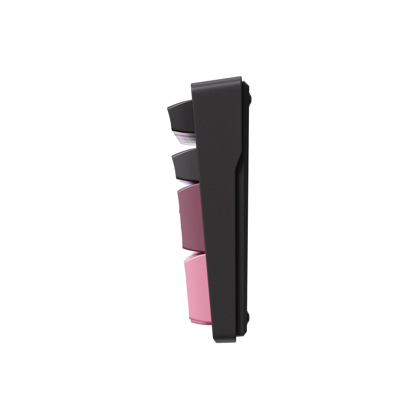 MCHOSE G98 Pro Black Pink Cabbage Tofu V2 Wireless Tri-Mode Custom Mechanical RGB gaming toetsenbord (Zwart, US lay-out (QWERTY), KTT Cabbage Tofu V2, RGB, Hot swap, Side engraved PBT, draadloos | Bluetooth | USB-C)