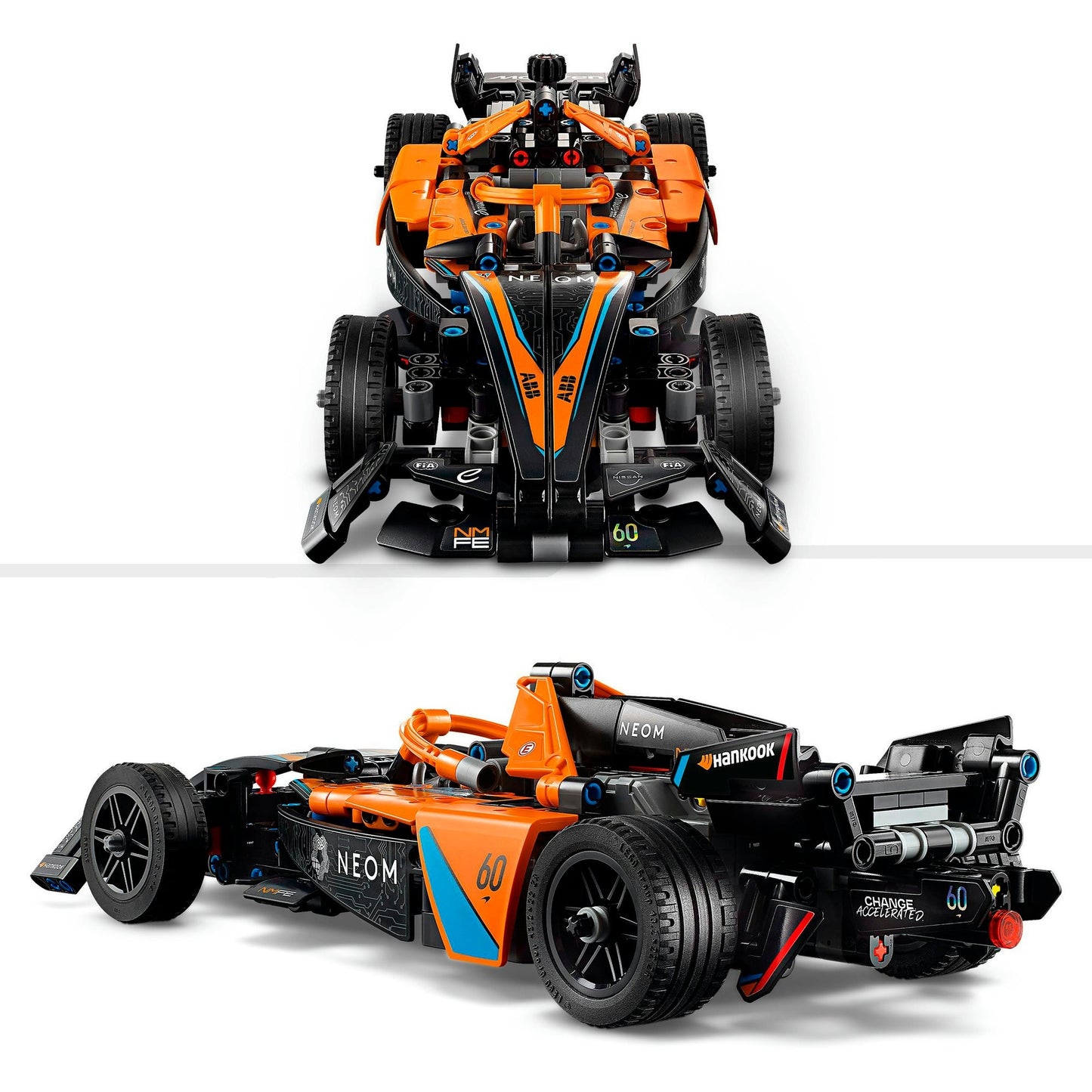LEGO technic neom mclaren formula e racewagen - 42169