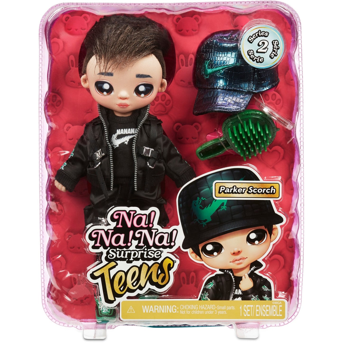 MGA Entertainment Na! na! na! surprise teens pop - parker scorch