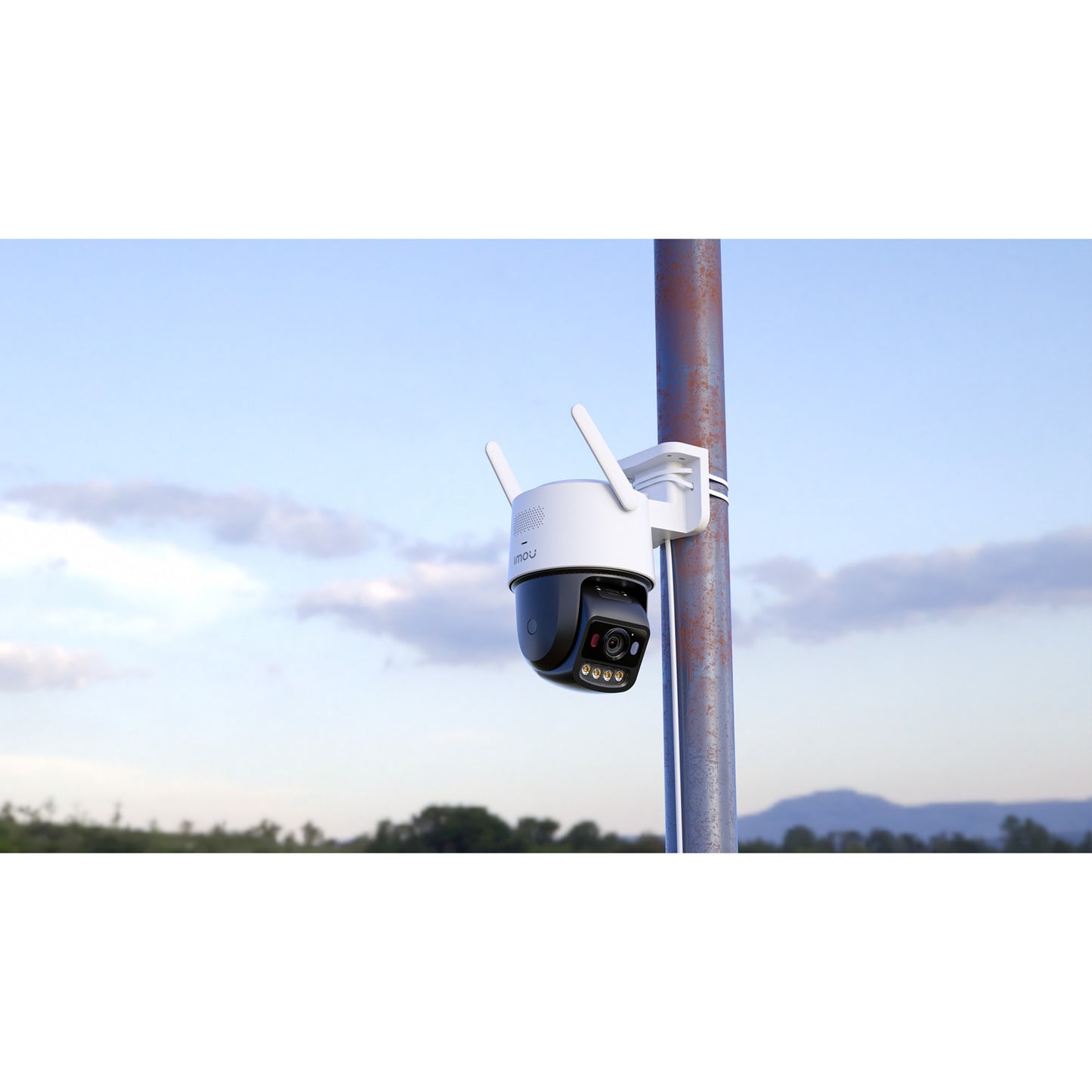 Imou Titan Pro 6MP beveiligingscamera (Wit, 6 MP (3200x1800), PoE, Wifi 6)