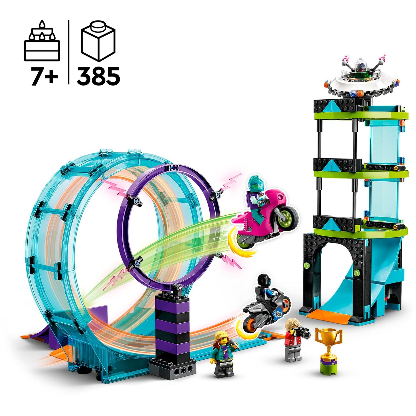 LEGO city - ultieme stuntrijders uitdaging constructiespeelgoed (60361)