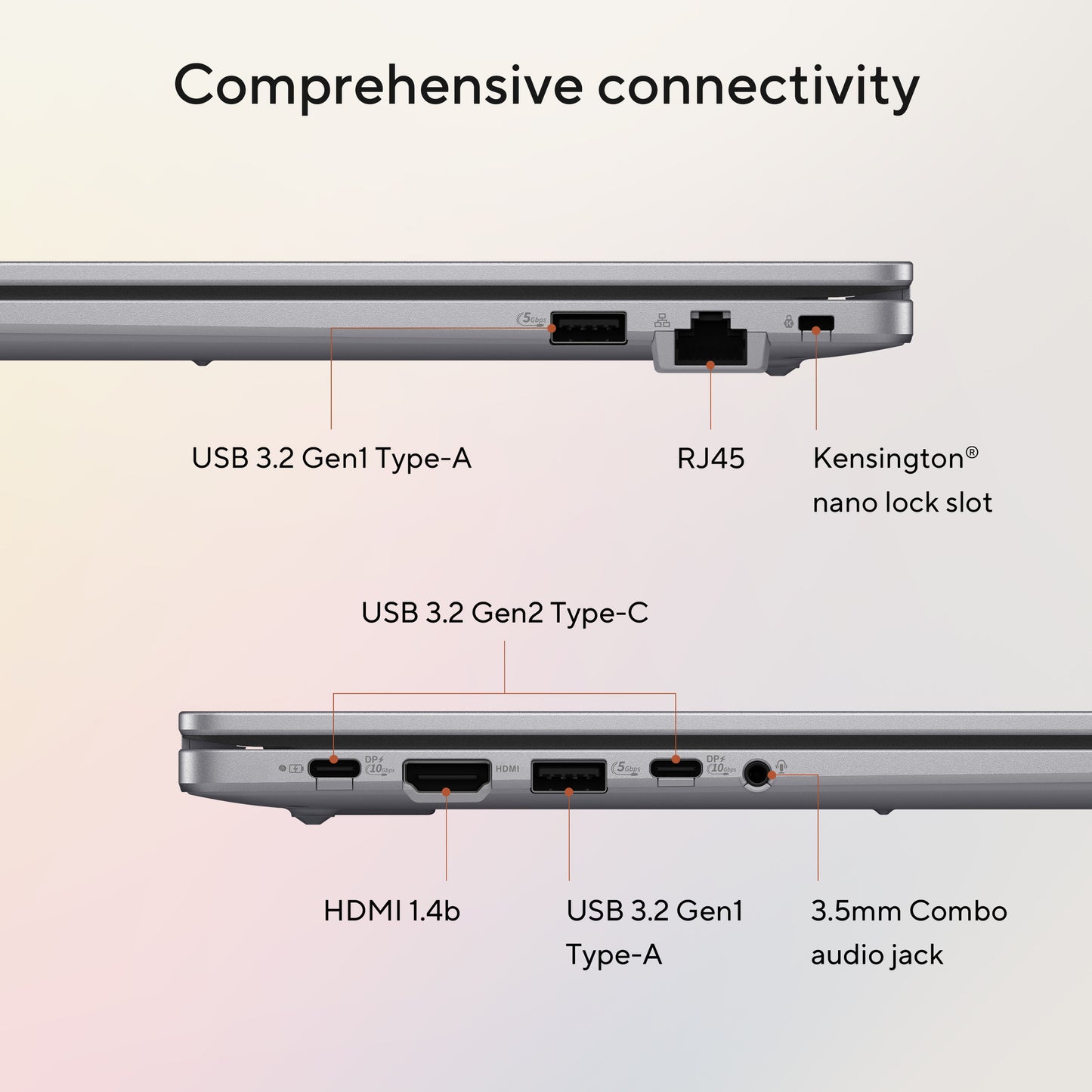 ASUS expertbook p1 pm1403cda-s60200x 14 laptop (grijs | r7 170 | radeon 680m | 16 gb | 512 gb ssd)