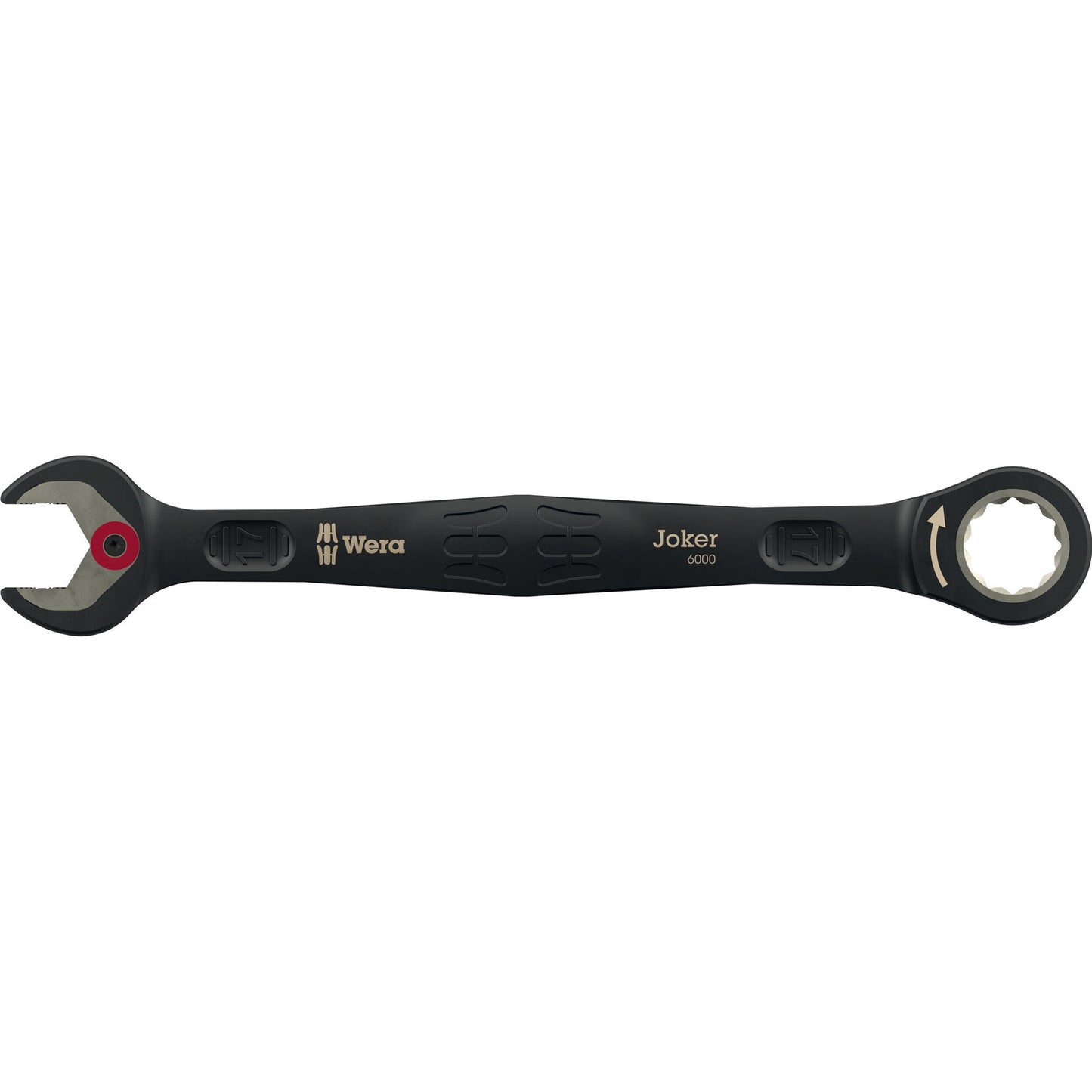 Wera 6000 joker black edition 11 set 1 steek-ringratelsleutelset, 11‑delig moersleutel (zwart)
