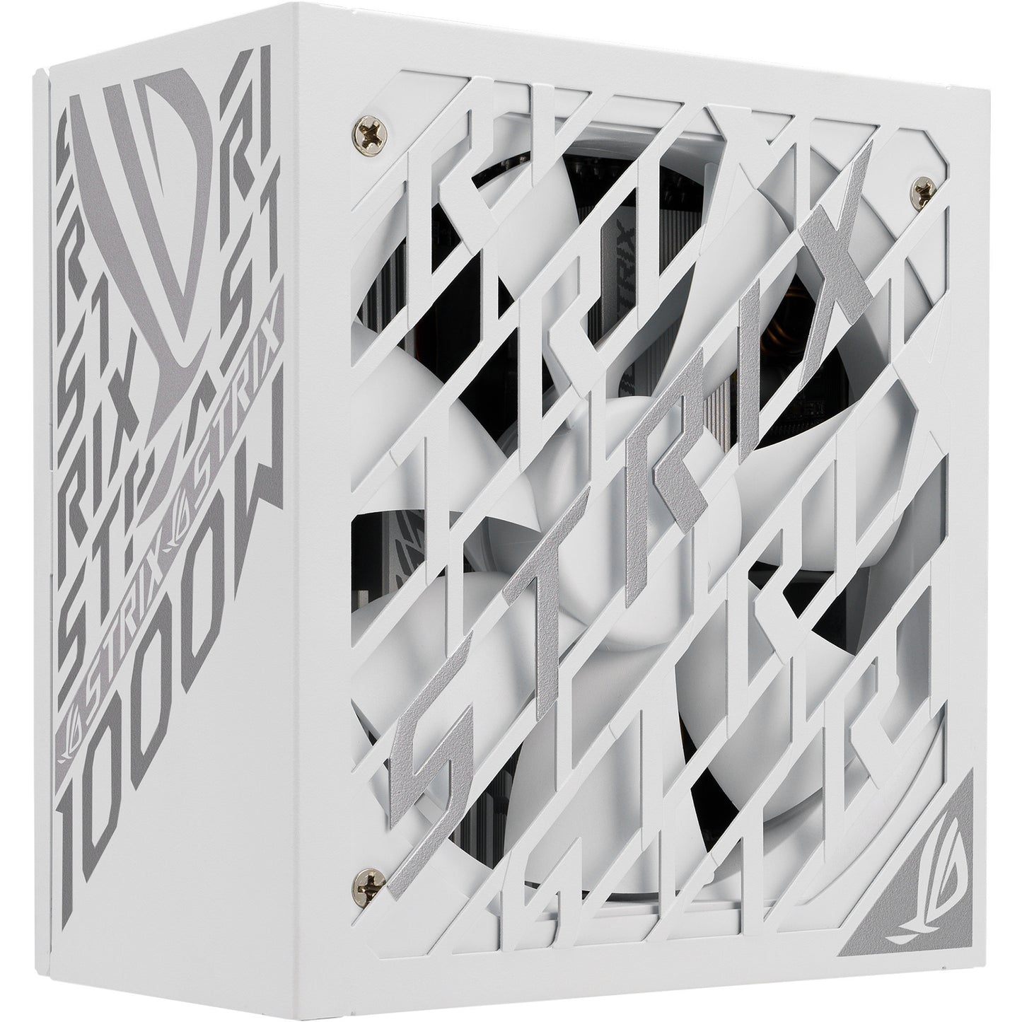 ASUS rog strix platinum white edition modulaire 1000 watt voeding (wit, 1x 12v-2x6, 4x pcie)