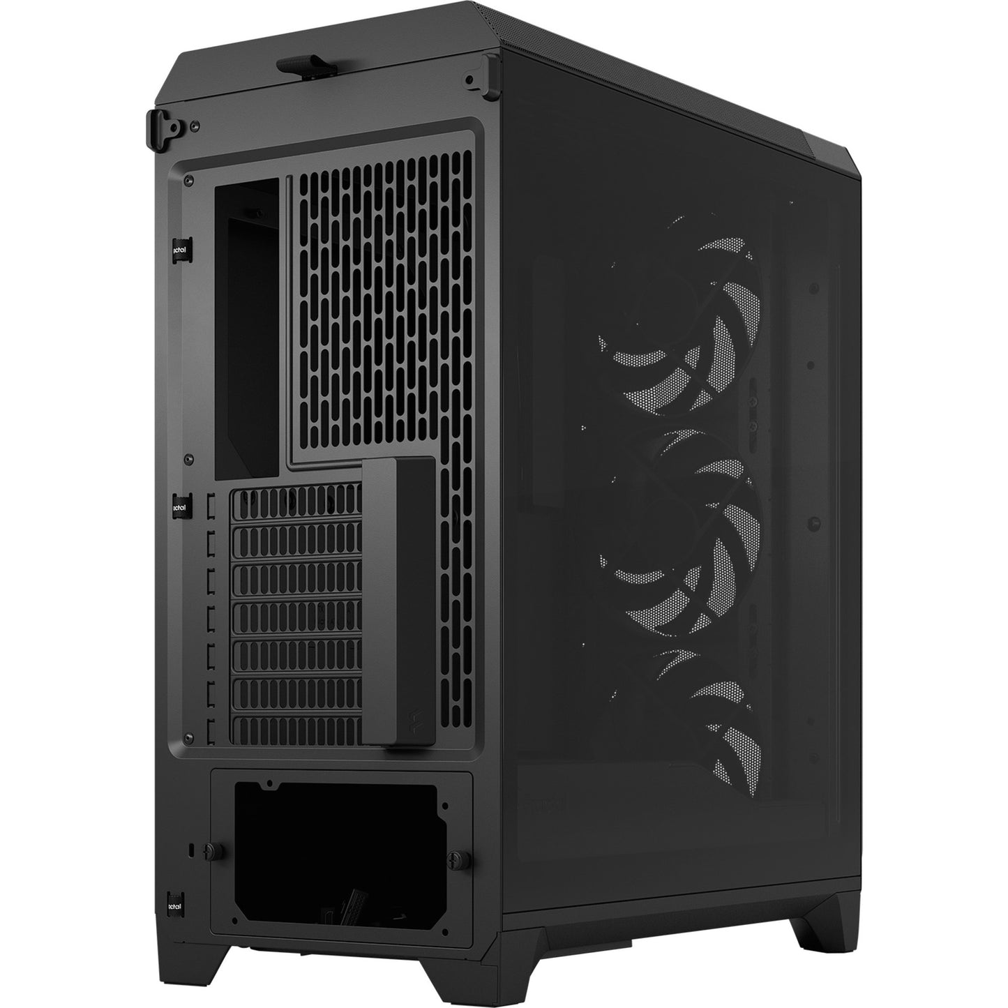 Fractal Design meshify 3 midi tower behuizing (zwart | 2x usb-a | 1x usb-c | tempered glass)
