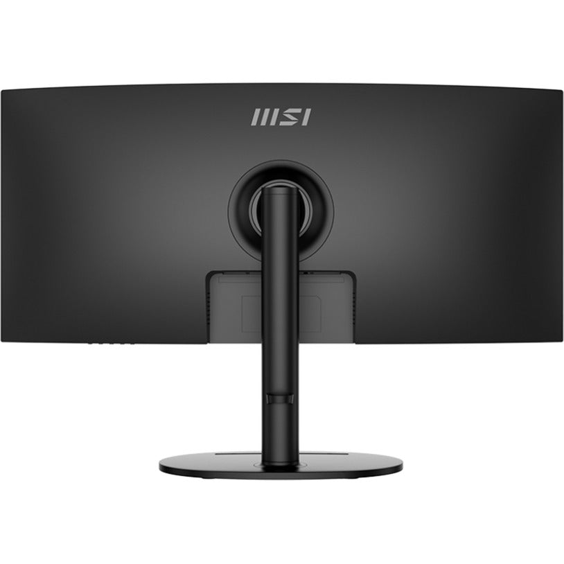MSI modern md342cqp 34 ultrawide monitor (zwart, hdmi, displayport, 2x usb-a, usb-b, usb-c)
