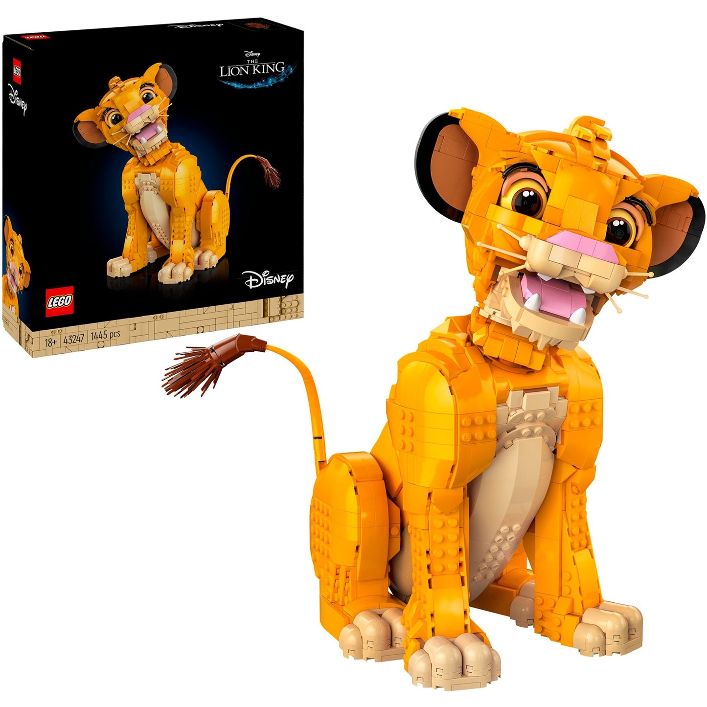 LEGO disney 43247 jonge simba de leeuwenkoning