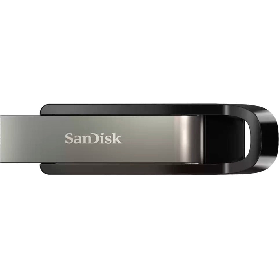 SanDisk extreme go 128 gb usb-stick (zilver zwart, usb 3.2 gen 1)