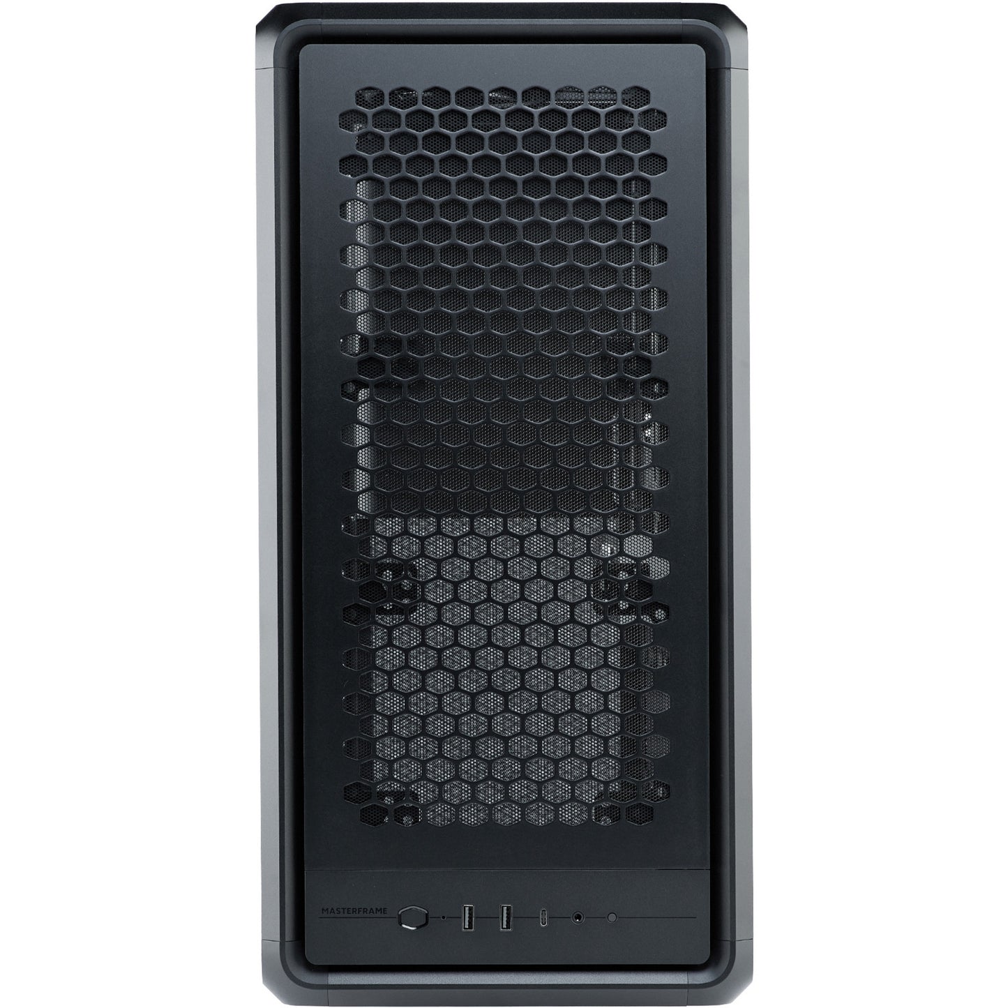 Cooler Master masterframe 600 midi tower behuizing (zwart | 2x usb-a | 1x usb-c | tempered glass)