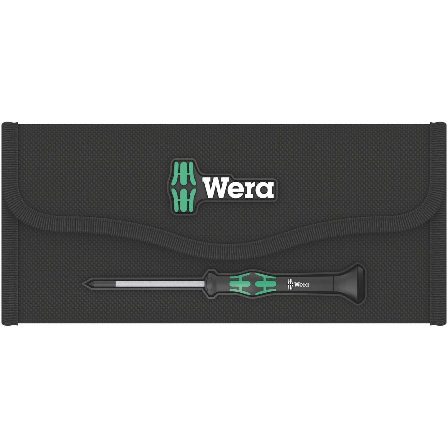 Wera compakt micro 21 esd 1 schroevendraaier (zwart groen, voor elektrische apparaten)