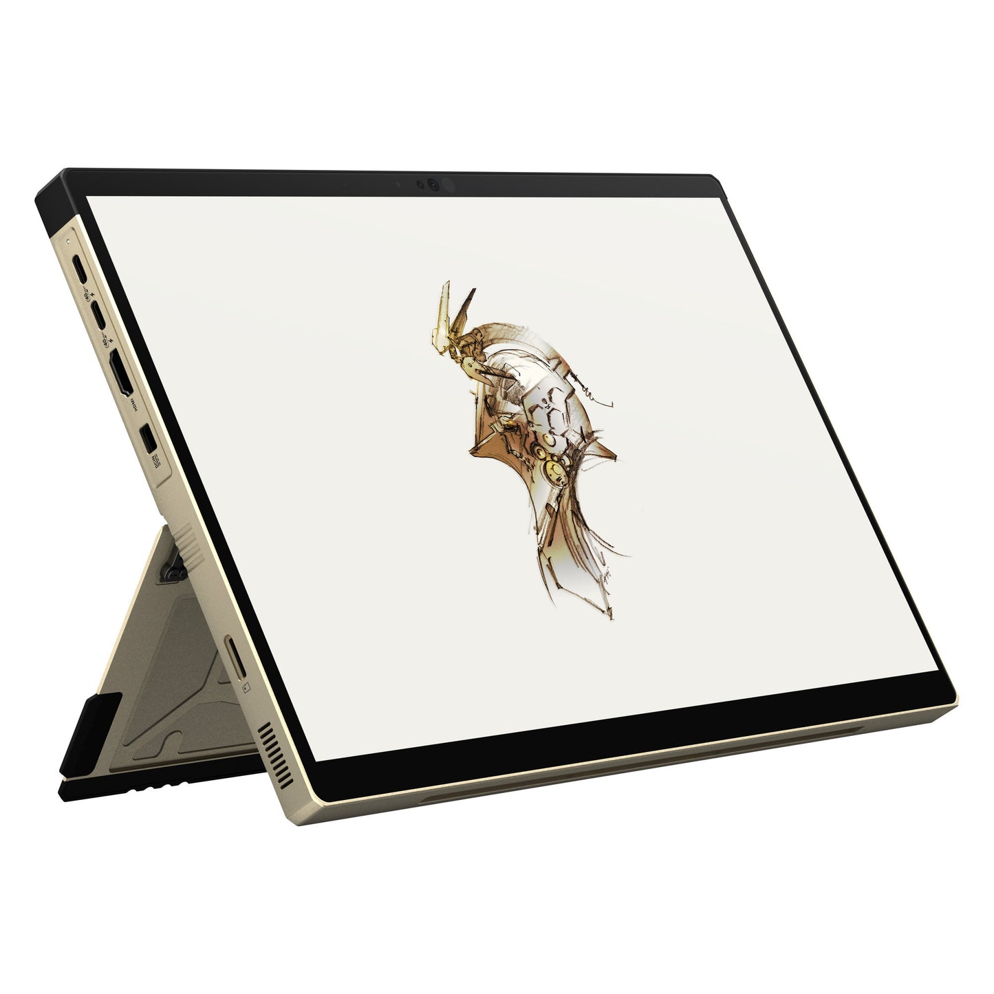 ASUS rog flow z13-kjp gz302eac-ru178w 13.4 2-in-1 gaming laptop (goud zwart | ryzen al max+ 395 | radeon 8060s | 128 gb | 1 tb ssd | touch)