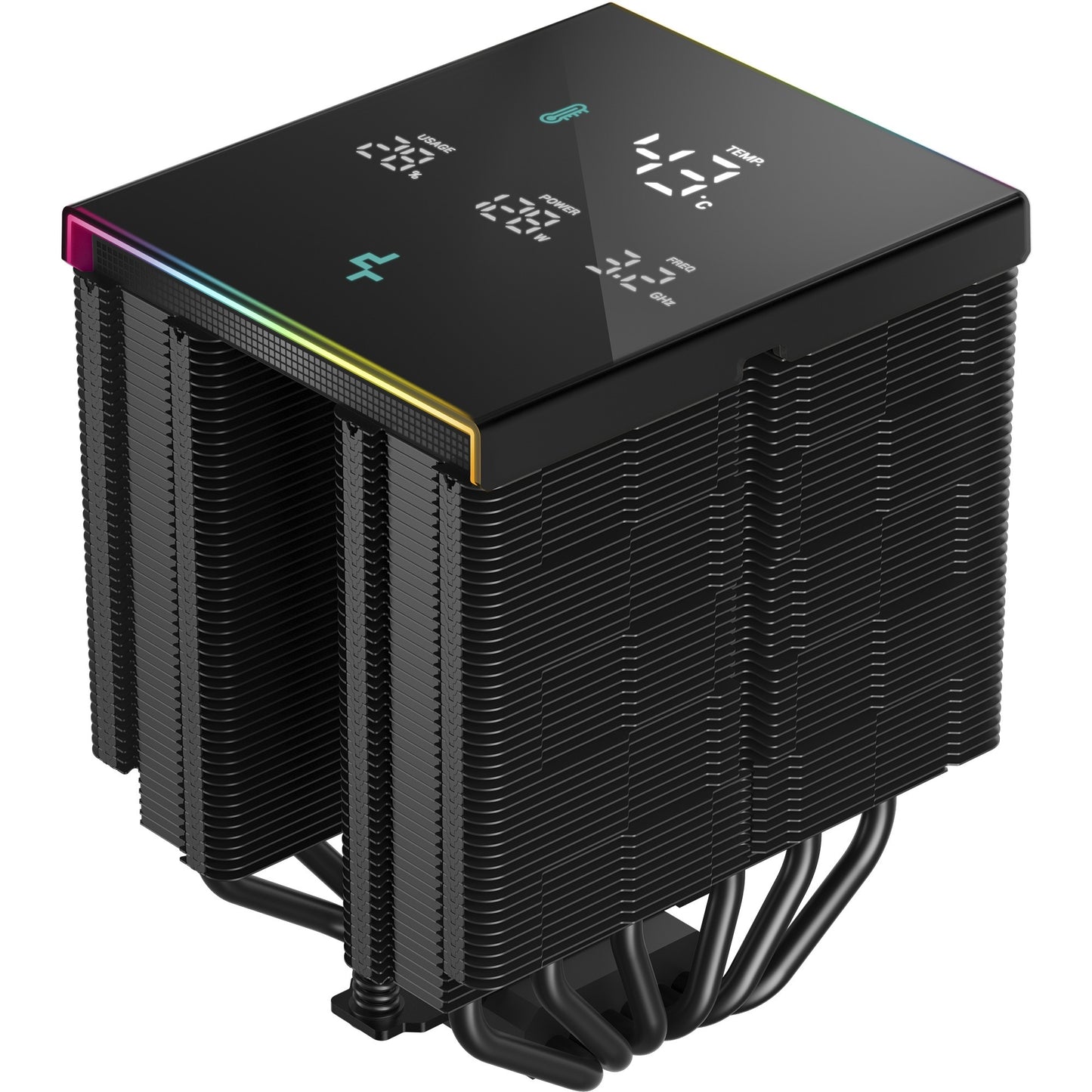 DeepCool ak620 digital pro rgb cpu-koeler (zwart)